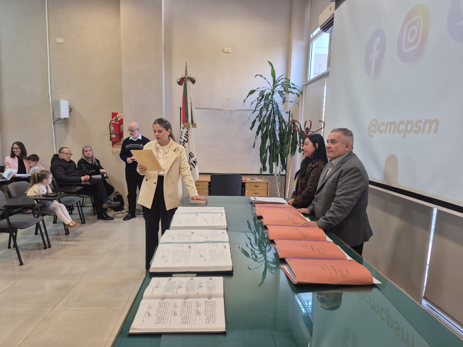 El Colegio de Martilleros de San Martín tomó juramento a nuevos profesionales 